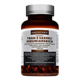 Olio di pesce alle acciughe peruviane 1000 MG 120 capsule molli SINGULARIS